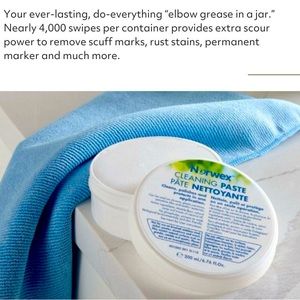 New Norwex Cleaning paste. Use with a damp cloth to clean sneakers, sink, tub…